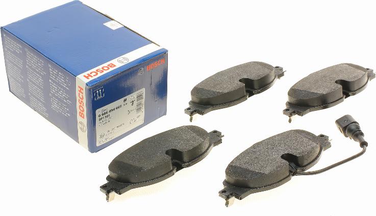 BOSCH 0 986 494 660 - Kit de plaquettes de frein, frein à disque cwaw.fr