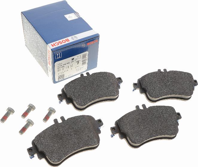 BOSCH 0 986 494 663 - Kit de plaquettes de frein, frein à disque cwaw.fr