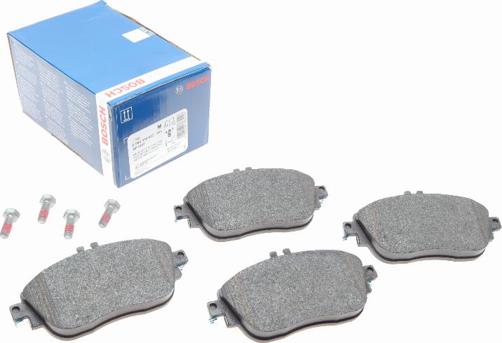 BOSCH 0 986 494 662 - Kit de plaquettes de frein, frein à disque cwaw.fr