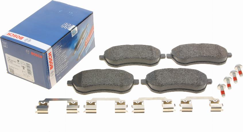 BOSCH 0 986 494 667 - Kit de plaquettes de frein, frein à disque cwaw.fr