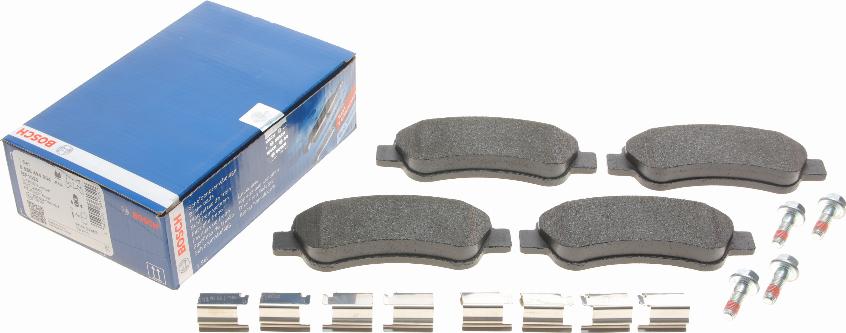 BOSCH 0 986 494 604 - Kit de plaquettes de frein, frein à disque cwaw.fr