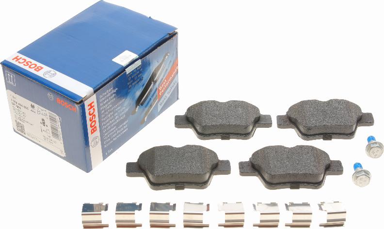 BOSCH 0 986 494 605 - Kit de plaquettes de frein, frein à disque cwaw.fr