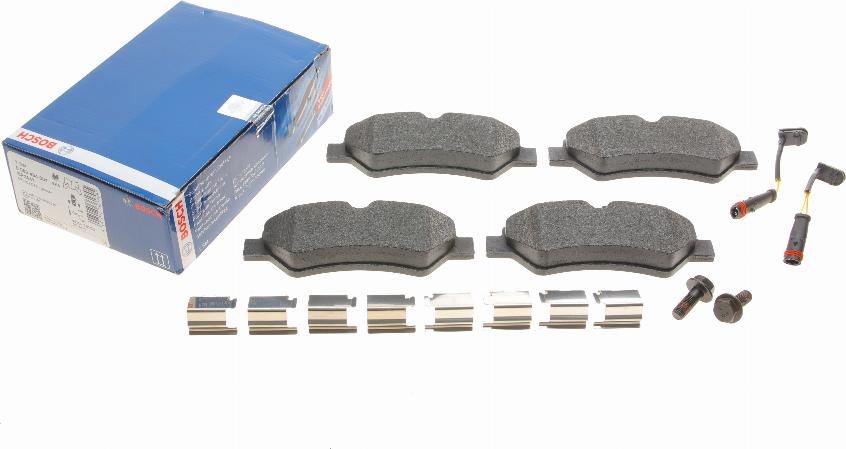 BOSCH 0 986 494 601 - Kit de plaquettes de frein, frein à disque cwaw.fr