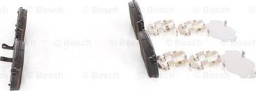 BOSCH 0 986 494 608 - Kit de plaquettes de frein, frein à disque cwaw.fr