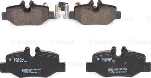 BOSCH 0 986 494 603 - Kit de plaquettes de frein, frein à disque cwaw.fr