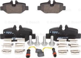 BOSCH 0 986 494 603 - Kit de plaquettes de frein, frein à disque cwaw.fr