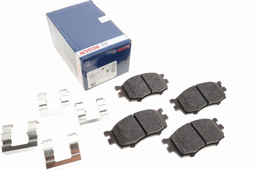 BOSCH 0 986 494 617 - Kit de plaquettes de frein, frein à disque cwaw.fr