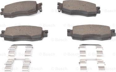 BOSCH 0 986 494 617 - Kit de plaquettes de frein, frein à disque cwaw.fr