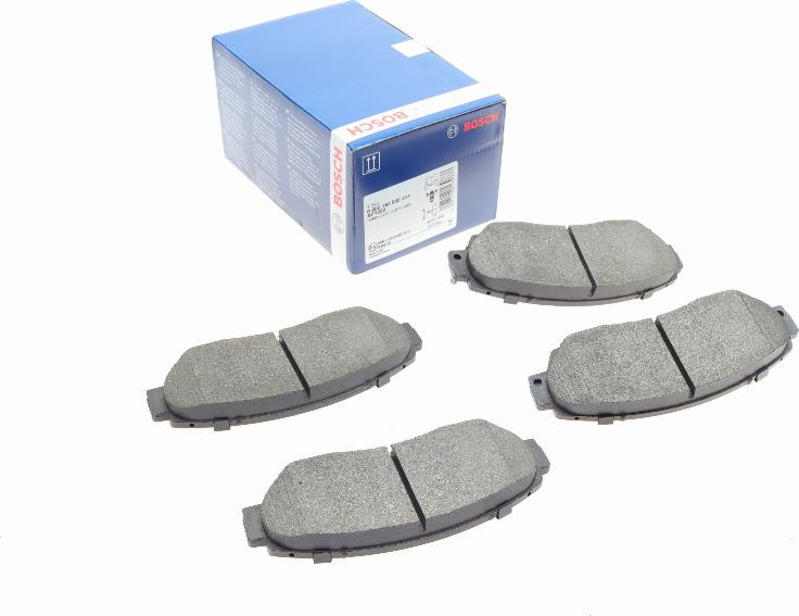 BOSCH 0 986 494 685 - Kit de plaquettes de frein, frein à disque cwaw.fr