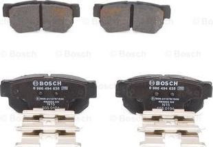 BOSCH 0 986 494 635 - Kit de plaquettes de frein, frein à disque cwaw.fr