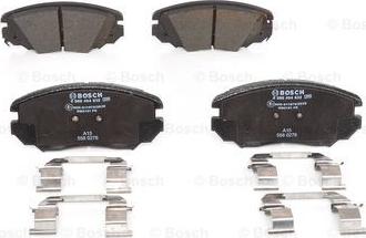 BOSCH 0 986 494 632 - Kit de plaquettes de frein, frein à disque cwaw.fr