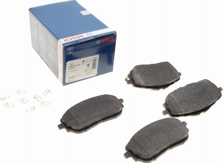 BOSCH 0 986 494 676 - Kit de plaquettes de frein, frein à disque cwaw.fr