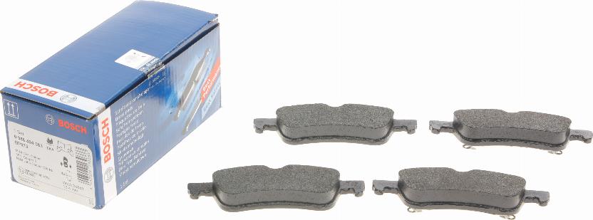 BOSCH 0 986 494 063 - Kit de plaquettes de frein, frein à disque cwaw.fr