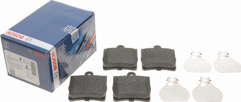 BOSCH 0 986 494 016 - Kit de plaquettes de frein, frein à disque cwaw.fr