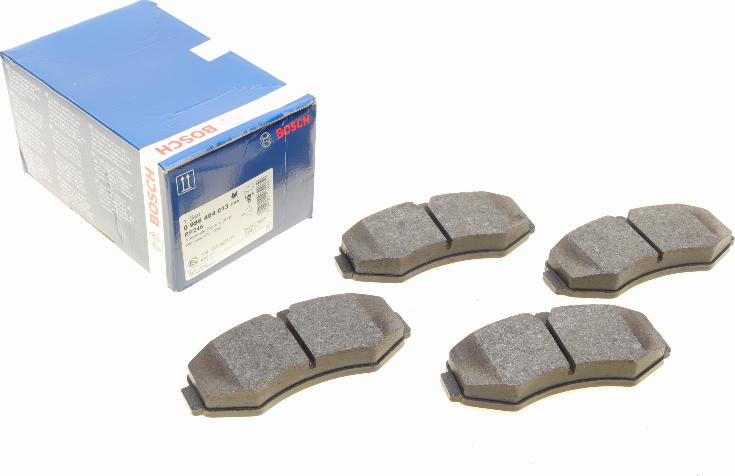 BOSCH 0 986 494 013 - Kit de plaquettes de frein, frein à disque cwaw.fr