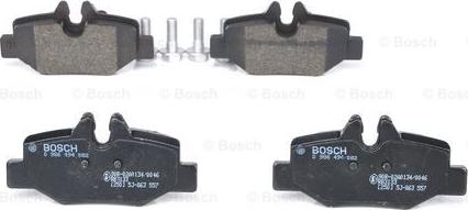 BOSCH 0 986 494 082 - Kit de plaquettes de frein, frein à disque cwaw.fr