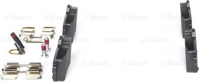 BOSCH 0 986 494 087 - Kit de plaquettes de frein, frein à disque cwaw.fr