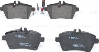 BOSCH 0 986 494 087 - Kit de plaquettes de frein, frein à disque cwaw.fr