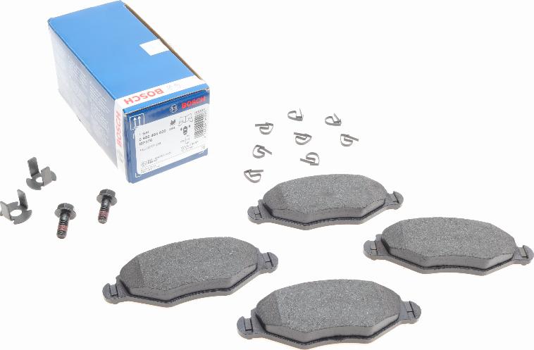 BOSCH 0 986 494 039 - Kit de plaquettes de frein, frein à disque cwaw.fr