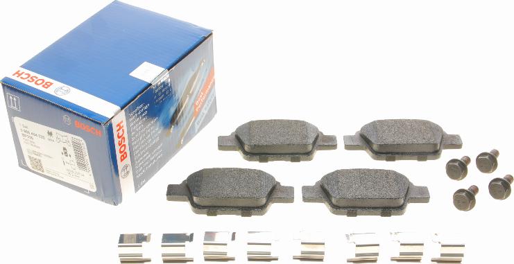 BOSCH 0 986 494 030 - Kit de plaquettes de frein, frein à disque cwaw.fr