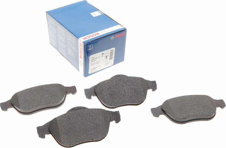 BOSCH 0 986 494 033 - Kit de plaquettes de frein, frein à disque cwaw.fr