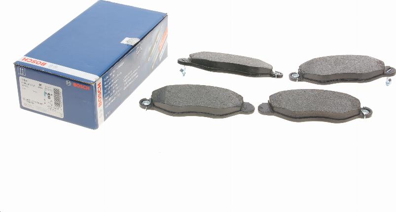 BOSCH 0 986 494 037 - Kit de plaquettes de frein, frein à disque cwaw.fr