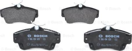 BOSCH 0 986 494 029 - Kit de plaquettes de frein, frein à disque cwaw.fr