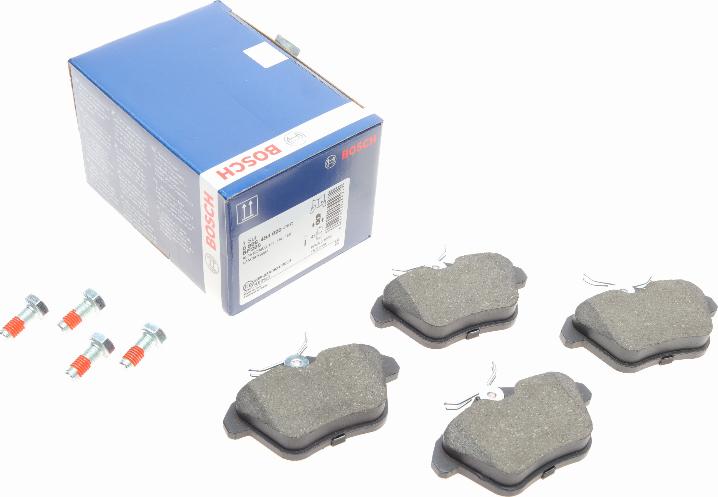 BOSCH 0986494020 - Kit de plaquettes de frein, frein à disque cwaw.fr