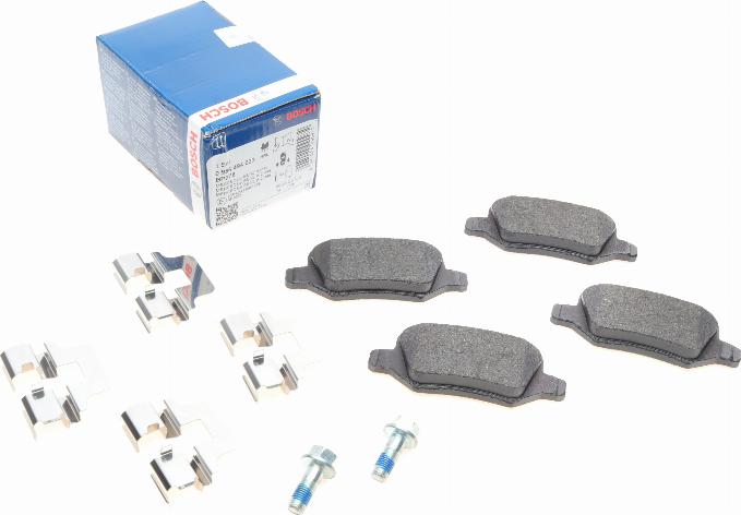 BOSCH 0 986 494 023 - Kit de plaquettes de frein, frein à disque cwaw.fr