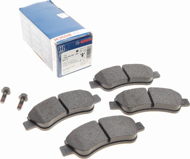 BOSCH 0 986 494 027 - Kit de plaquettes de frein, frein à disque cwaw.fr