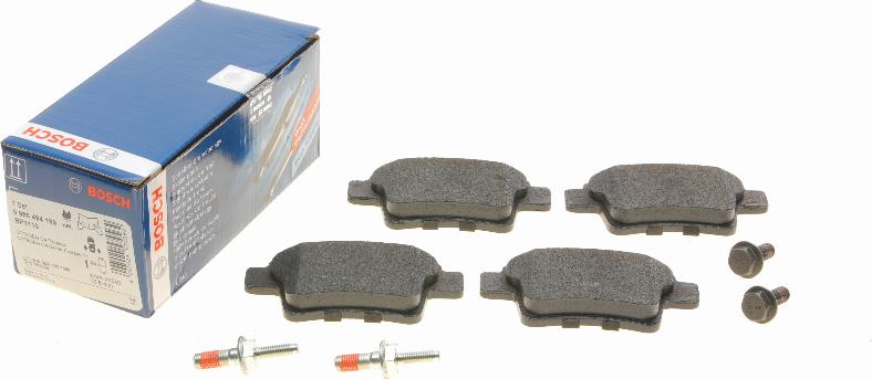 BOSCH 0 986 494 199 - Kit de plaquettes de frein, frein à disque cwaw.fr