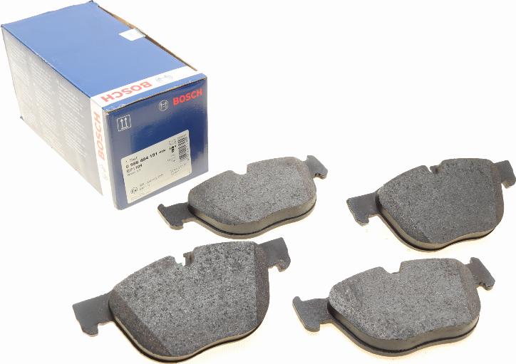 BOSCH 0 986 494 191 - Kit de plaquettes de frein, frein à disque cwaw.fr