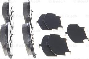 BOSCH 0 986 494 198 - Kit de plaquettes de frein, frein à disque cwaw.fr