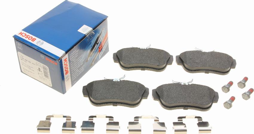 BOSCH 0 986 494 192 - Kit de plaquettes de frein, frein à disque cwaw.fr