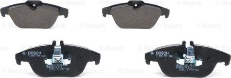 BOSCH 0 986 494 162 - Kit de plaquettes de frein, frein à disque cwaw.fr