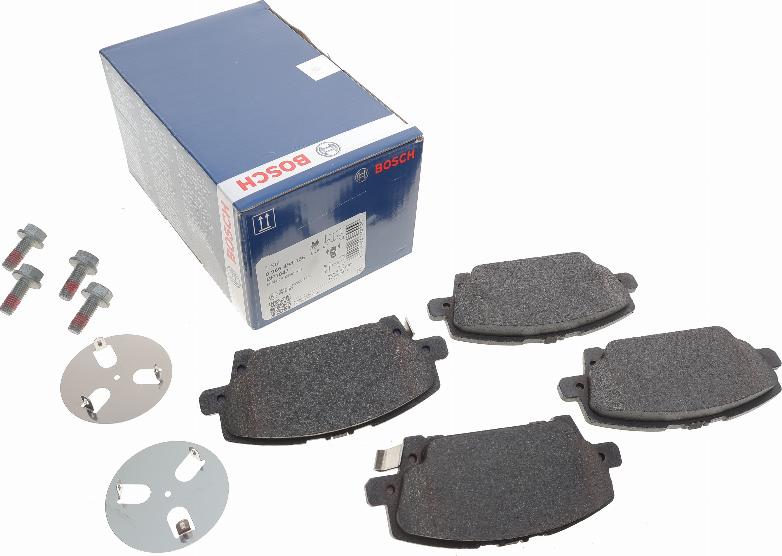 BOSCH 0 986 494 136 - Kit de plaquettes de frein, frein à disque cwaw.fr