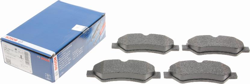 BOSCH 0 986 494 123 - Kit de plaquettes de frein, frein à disque cwaw.fr