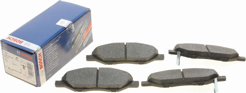 BOSCH 0 986 494 867 - Kit de plaquettes de frein, frein à disque cwaw.fr