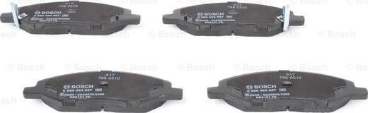 BOSCH 0 986 494 867 - Kit de plaquettes de frein, frein à disque cwaw.fr