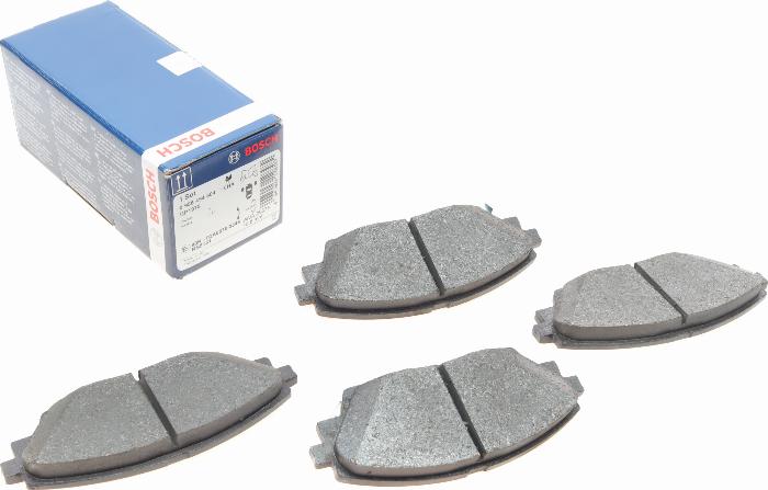 BOSCH 0 986 494 804 - Kit de plaquettes de frein, frein à disque cwaw.fr