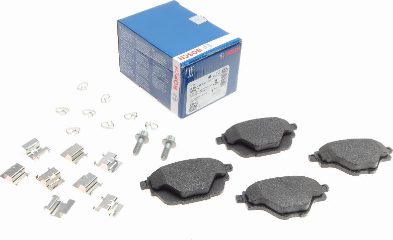 BOSCH 0 986 494 805 - Kit de plaquettes de frein, frein à disque cwaw.fr