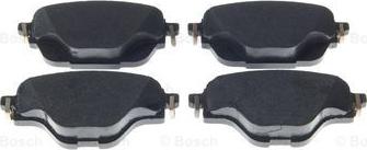 BOSCH 0 986 494 805 - Kit de plaquettes de frein, frein à disque cwaw.fr