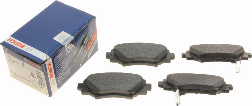 BOSCH 0 986 494 803 - Kit de plaquettes de frein, frein à disque cwaw.fr