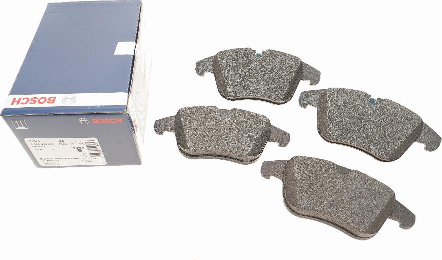 BOSCH 0 986 494 830 - Kit de plaquettes de frein, frein à disque cwaw.fr