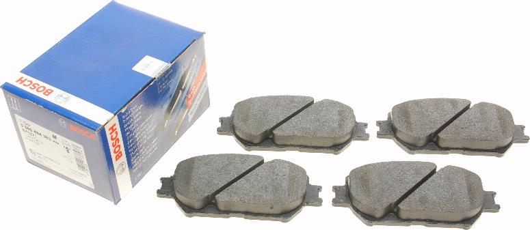 BOSCH 0 986 494 363 - Kit de plaquettes de frein, frein à disque cwaw.fr