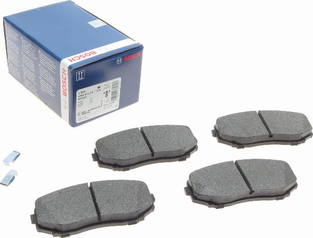 BOSCH 0 986 494 375 - Kit de plaquettes de frein, frein à disque cwaw.fr