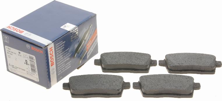 BOSCH 0 986 494 376 - Kit de plaquettes de frein, frein à disque cwaw.fr