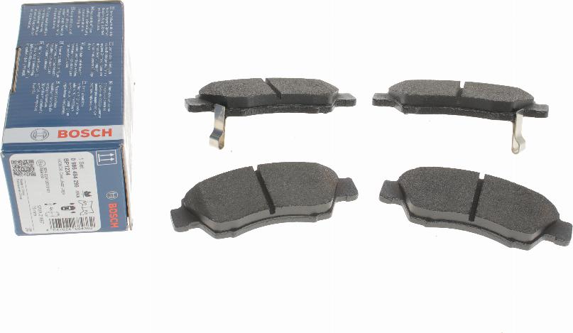 BOSCH 0 986 494 299 - Kit de plaquettes de frein, frein à disque cwaw.fr