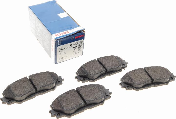 BOSCH 0 986 494 240 - Kit de plaquettes de frein, frein à disque cwaw.fr