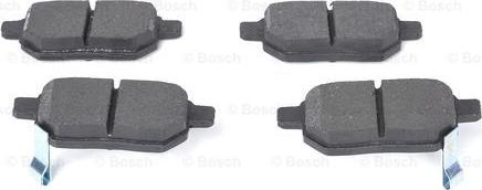 BOSCH 0 986 494 255 - Kit de plaquettes de frein, frein à disque cwaw.fr